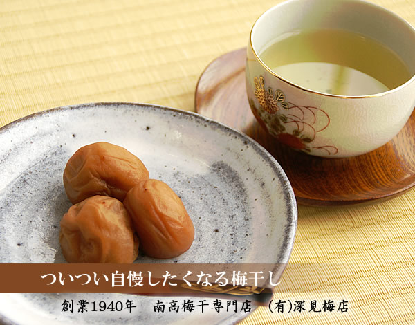 ▲南高梅干通販専門店の暑い夏に食べたくなるお中元